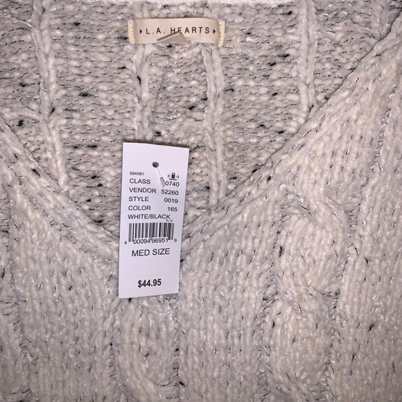 PAC SUN L.A. Hearts cropped sweater - Picture 4 of 4